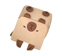 Sac à dos à rabat pour femme et étudiant - Sac à dos tendance de grande capacité - Sac à dos zippé - Plusieurs poches, kaki, One Size