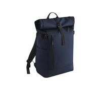 BagBase Everyday Carry Sac à dos pour ordinateur portable avec compartiment rembourré de 16", polyester recyclé, sangles de compression et ajustement réglable, bleu marine, 25 l, bleu marine, taille