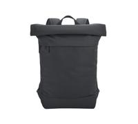 BagBase Simplicity Sac à dos enroulable pour ordinateur portable - Gris graphite - Sac à dos en polyester recyclé hydrofuge avec compartiment rembourré de 15,6", fermeture magnétique, plusieurs poches