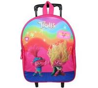 Sac à Dos à roulettes 32 cm Maternelle Les Trolls Rose