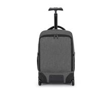 Sac à Dos à Roulettes à Faible Bruit avec Roulettes, Grande capacité, Antivol, Verrouillage par Mot de Passe, Sac à Dos à Sous Vide pour Voyage D'affaires, Polyester, 29,9 Pouces (GREY)