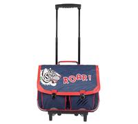 Sac À Dos À Roulettes Aaron 2025 41 Cm ? 2 Compartiments Bleu / Rouge / Noir TU