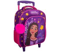 Sac à dos à roulettes Asha Wish Disney 31 CM Trolley- Maternelle