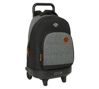 Safta Blackfit8 Wheeled Backpack Noir