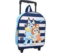 Sac À Dos À Roulettes Bluey 32 Cm Maternelle 1 Compartiment Zippé Bluey Bleu / Bleu / Ciel / Bleu TU