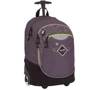 Sac à dos à roulettes - BODYPACK - Comète gris - Tissu recyclé - Primaire - Dos