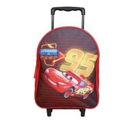 Sac à dos à roulettes - Disney - Cars Rouge - Dimensions L25 x l11 x H31 cm - Pour enfant - Maternelle