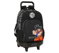 Dragon Ball - Grand sac à dos à roulettes, compact, amovible, idéal pour les enfants de différents âges, confortable et polyvalent, qualité et résistance, 33 x 22 x 45 cm