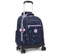 Sac À Dos À Roulettes Enfant Kipling New Zea 50 Cm 4 Roues Violet/vert/rose TU