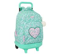 Safta Cuore Wheeled Backpack 45 Cm Vert Enfants