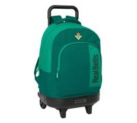 Safta Sac à dos à roulettes Real Betis Balompie Vert Enfants