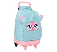 Safta Furby Wheeled Backpack 45 Cm Bleu Enfants