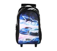 Sac à dos à roulettes fast & furious noir TU