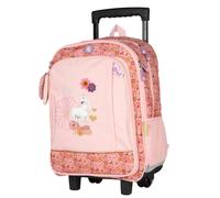 Sac À Dos À Roulettes Fille 43 Cm - Bella Sara - Dream And Flowers Blanc / Multicolore TU