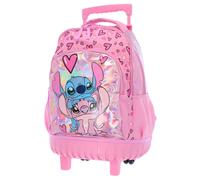 Sac À Dos À Roulettes Fille Lilo & Stitch 2 Compartiments Multicolore Entre 20 et 50 litres