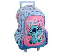 Sac À Dos À Roulettes Fille Lilo & Stitch 2 Compartiments Multicolore TU