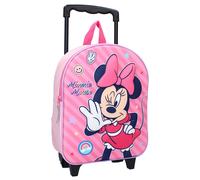Sac À Dos À Roulettes Fille Minnie Mouse 3d Maternelle 32 Cm Bleu / Bleu / Marine TU