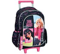 Sac À Dos À Roulettes Fille - Motif Barbie Shine Bright - Haut De Gamme Multicolore TU