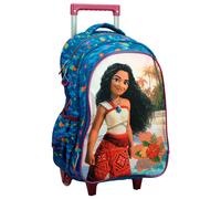 Sac À Dos À Roulettes Fille - Vaiana Wave - Disney Haut De Gamme Multicolore TU