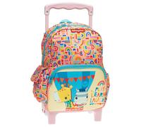 Sac À Dos À Roulettes Fisher Price Girafe Learn Maternelle 30 Cm Multicolore TU