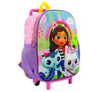 Sac à dos à roulettes Gabby et la maison magique 30 CM Trolley Maternelle