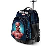 Karactermania Marvel Spiderman Maximum Wheeled Backpack Bleu