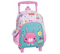 Sac à dos à roulettes Lapin Fisher Price 30 CM Maternelle