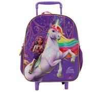 Sac à dos à roulettes Licorne L'école des licornes 3D 32 CM Maternelle
