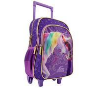 Sac à dos à roulettes Licorne L'école des licornes 42 CM - 2 Cpt