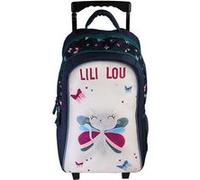 Sac à dos à roulettes Lili Lou 32 cm Beige Polyester Beige