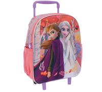Sac à dos à roulettes maternelle La reine des Neiges 3D 32 CM Frozen