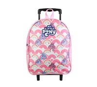 Sac à dos à roulettes maternelle my little pony rose TU