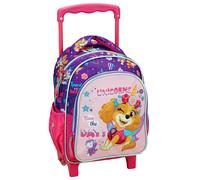 Sac à dos à roulettes maternelle Pat Patrouille Skye 30 CM Trolley Fille