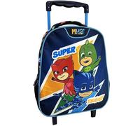 Sac À Dos À Roulettes Maternelle Pj Masks Must 31 Cm Bleu Marine TU