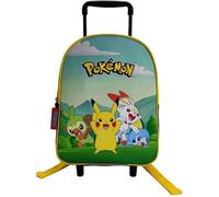 Sac à dos à roulettes maternelle POKEMON