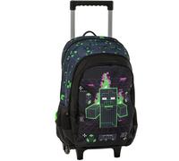 Sac À Dos À Roulettes Minecraft 44 Cm ? Zombies Et Squelette Minecraft Gris TU