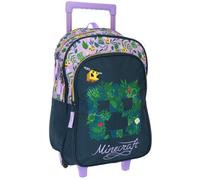 Sac à dos à roulettes Minecraft Girl 42 CM Trolley Haut de Gamme