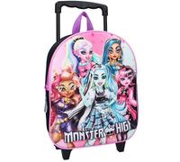 Sac à dos à roulettes Monster High The Boo Crew 3D 32 CM - Maternelle