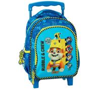 Sac à dos à roulettes Pat Patrouille Rubble 30 CM Maternelle