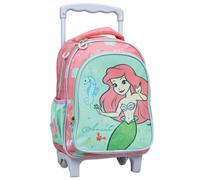 Sac à dos à roulettes Princess Ariel 30 CM Trolley Maternelle
