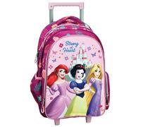 Sac à dos à roulettes Princesse Disney Château 46 CM Trolley Haut de Gamme - Cartable