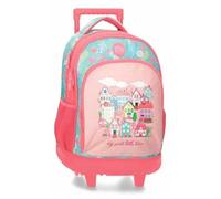 Roll Road - Sac à dos à roulettes My Little Town - 9767 Rose