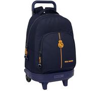 Sac à dos à roulettes - SAFTA - Real Madrid 2e équipe 24/25 - Compact - Amovible - Confortable