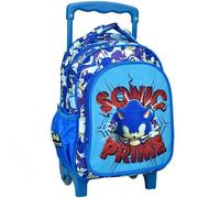 Sac à dos à roulettes - SONIC - Sonic Prime - 30 CM - Mixte - Maternelle - Trolley