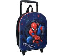 Sac à dos à roulettes Spiderman Escapes 3D 32 CM