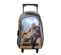 Sac à dos à roulettes - STAR WARS - The Mandalorian - Multicolore - 2 compartiments - Enfant