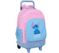 Sac À Dos À Roulettes Stitch Bright 45 Cm Trolley Haut De Gamme Multicolore TU