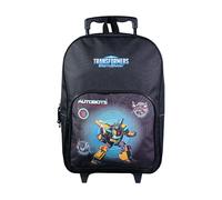 Sac à dos à roulettes Transformers Noir