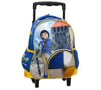 Sac À Dos Trolley Maternelle Playmobil Super 4 Motif Alex Polyester Bleu / Jaune / Blanc TU