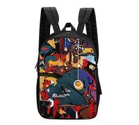 Sac À Dos Abstract Painting Art Printed Bookbag Loisirs Cartable Tendance Backpack pour Cadeau Rentrée Randonnée Voyage